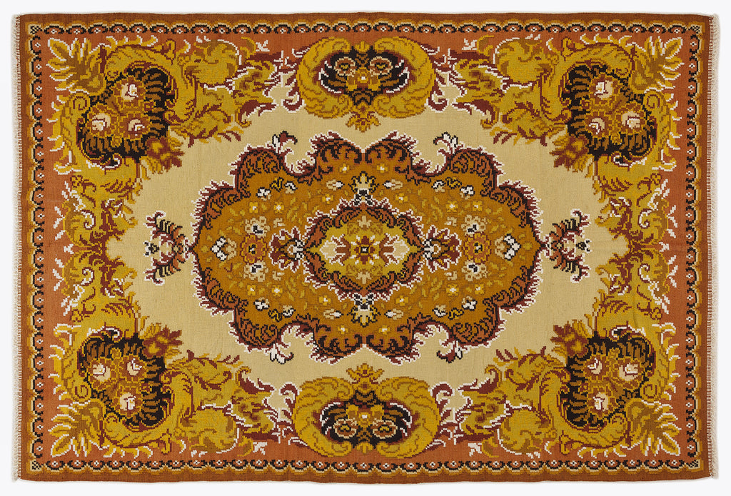 Karabakh Over Dyed Kilim Rug 6'6'' x 9'5'' ft 197 x 287 cm