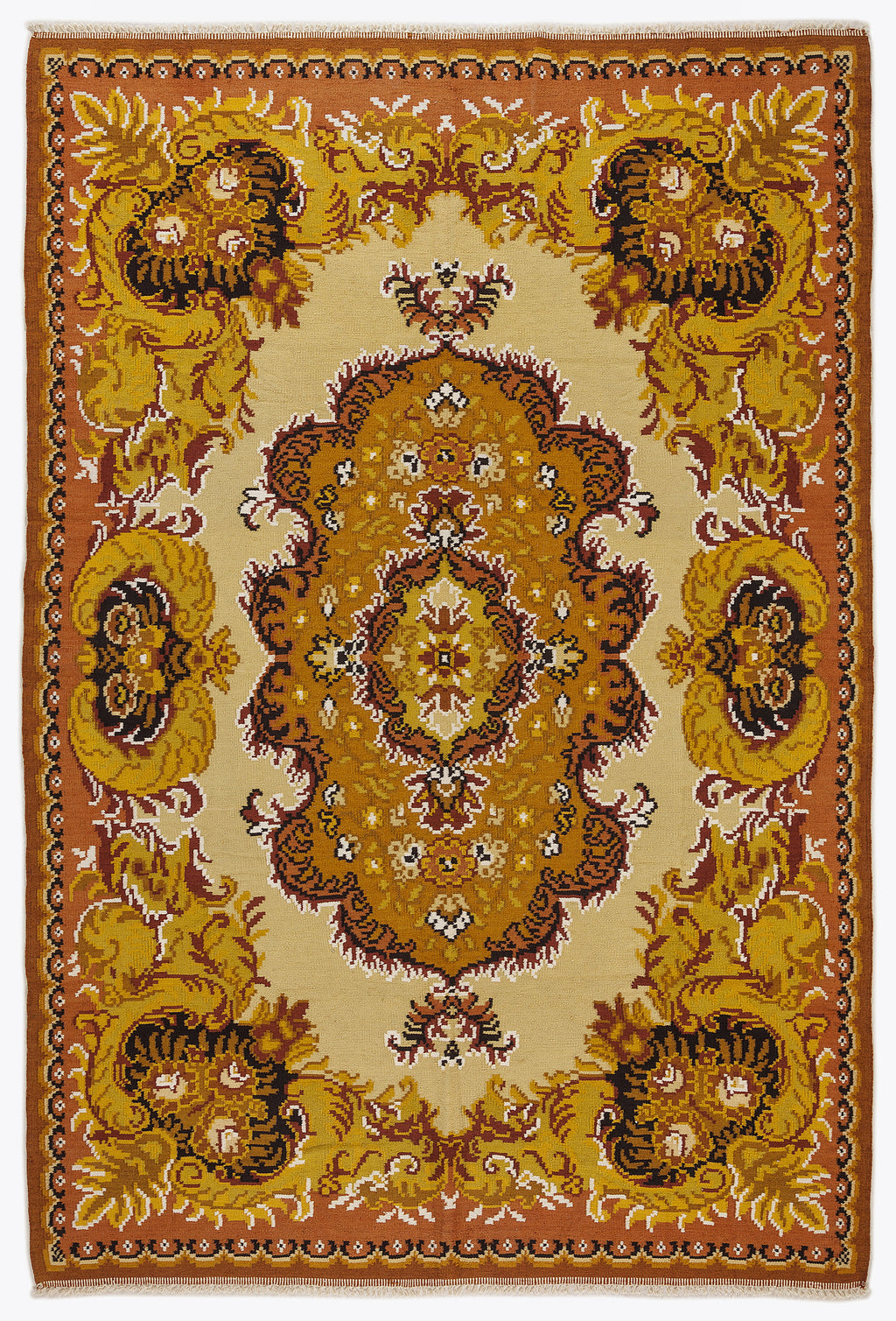 Karabakh Over Dyed Kilim Rug 6'6'' x 9'5'' ft 197 x 287 cm
