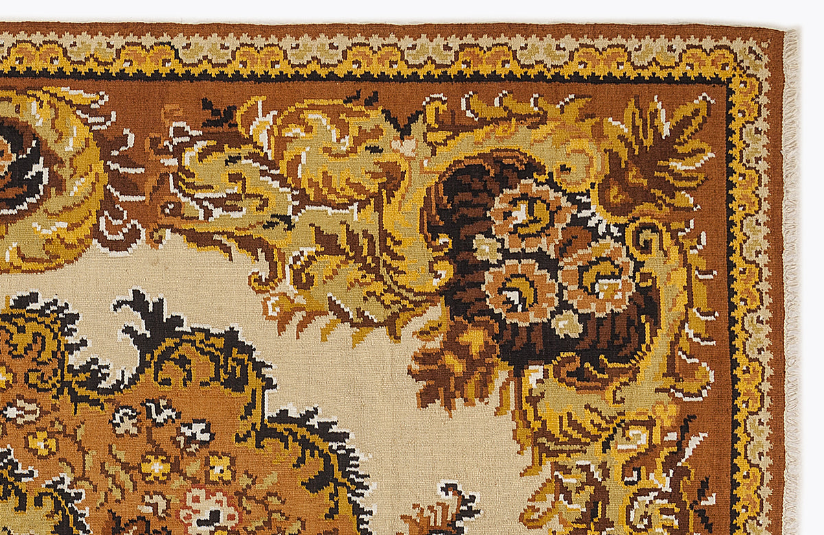 Karabakh Over Dyed Kilim Rug 6&#39;6&#39;&#39; x 10&#39;3&#39;&#39; ft 197 x 313 cm