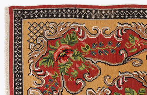 Karabakh Over Dyed Kilim Rug 5'11'' x 8'10'' ft 181 x 270 cm