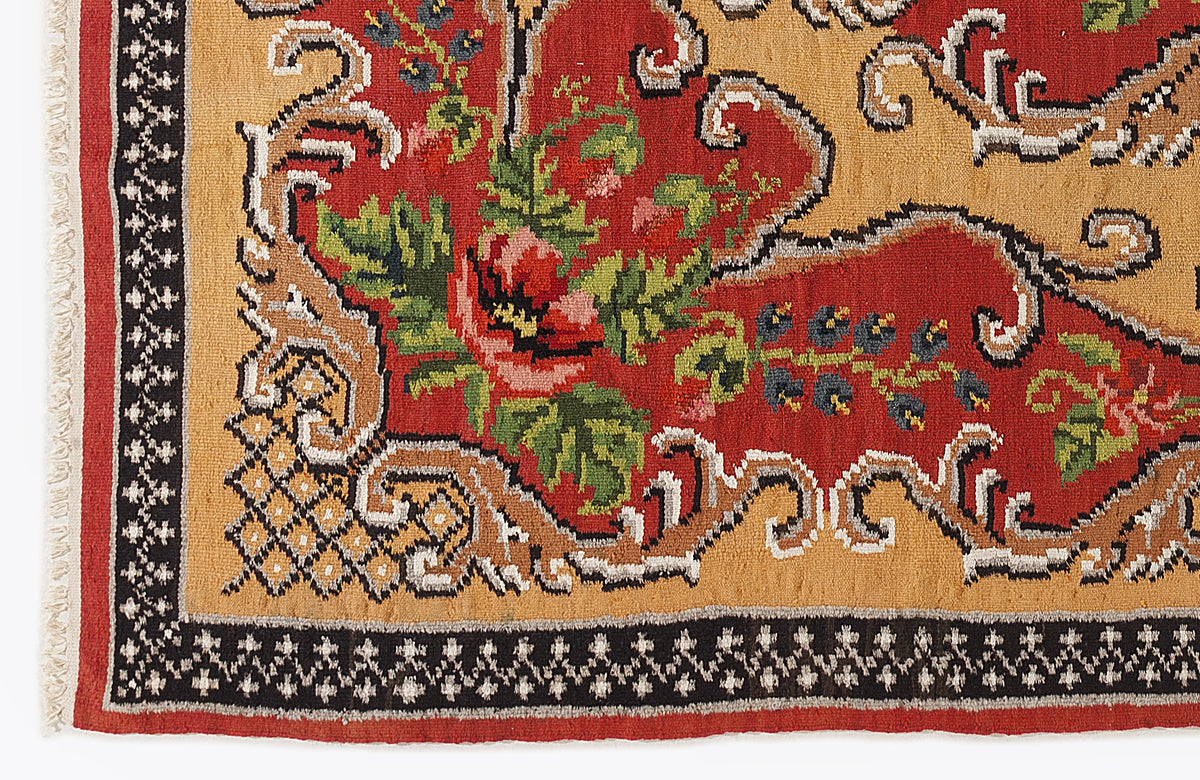 Karabakh Over Dyed Kilim Rug 5&#39;11&#39;&#39; x 8&#39;10&#39;&#39; ft 181 x 270 cm