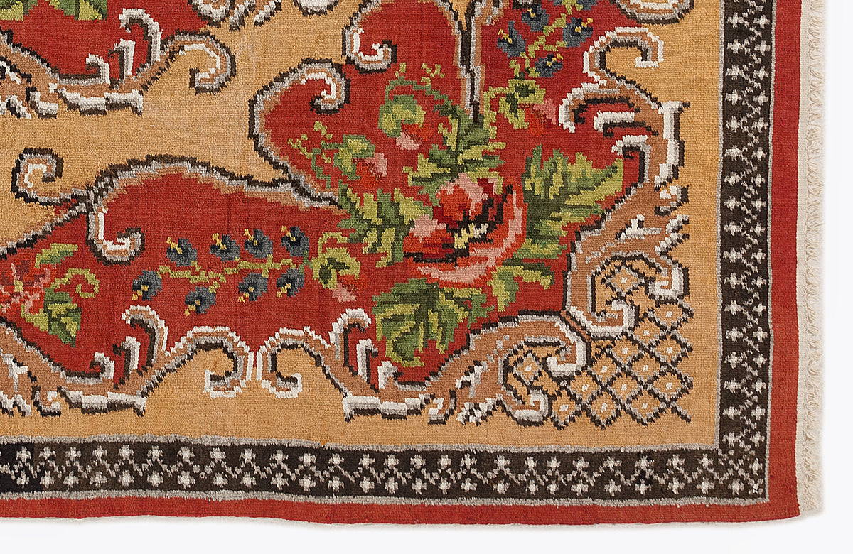 Karabakh Over Dyed Kilim Rug 5&#39;11&#39;&#39; x 8&#39;10&#39;&#39; ft 181 x 270 cm