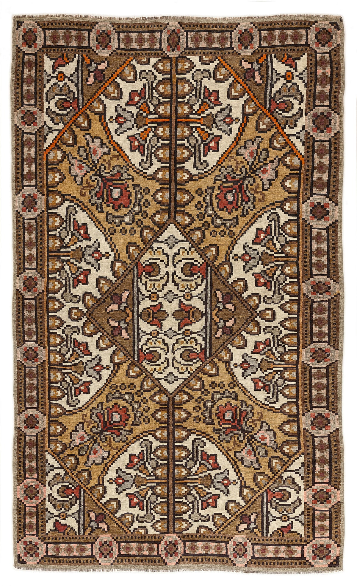 Karabakh Over Dyed Kilim Rug 5&#39;5&#39;&#39; x 9&#39;2&#39;&#39; ft 166 x 280 cm