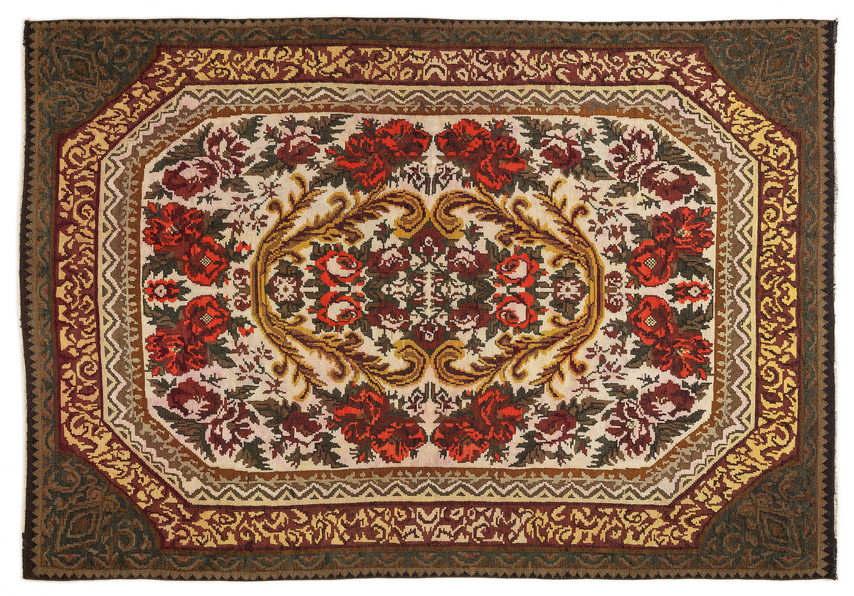 Karabakh Over Dyed Kilim Rug 7&#39;0&#39;&#39; x 10&#39;2&#39;&#39; ft 214 x 310 cm