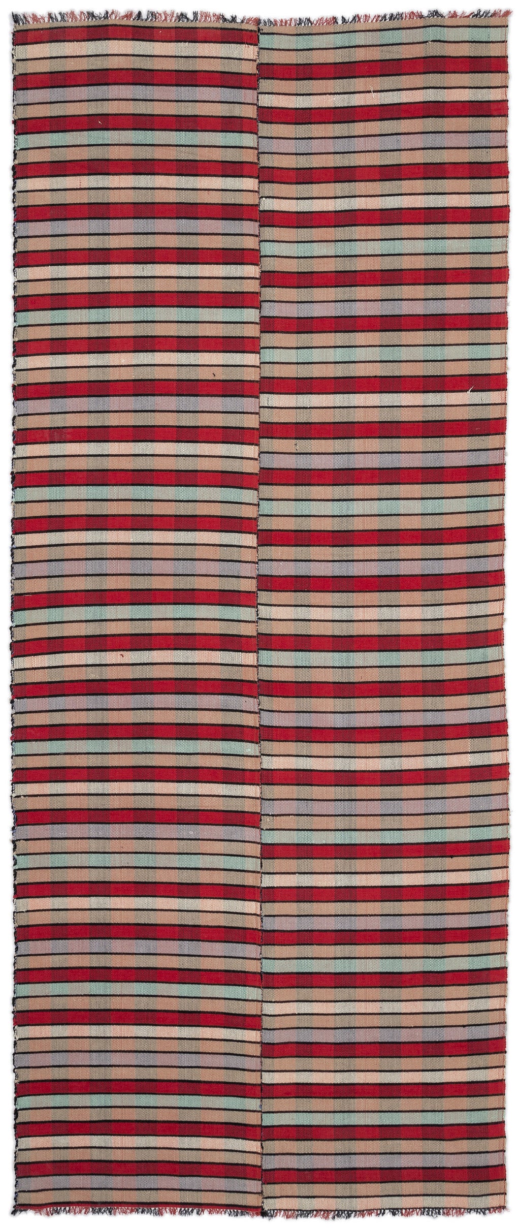Chaput Over Dyed Kilim Rug 4'4'' x 10'5'' ft 132 x 318 cm