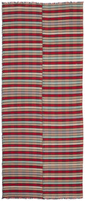 Chaput Over Dyed Kilim Rug 4'4'' x 10'5'' ft 132 x 318 cm