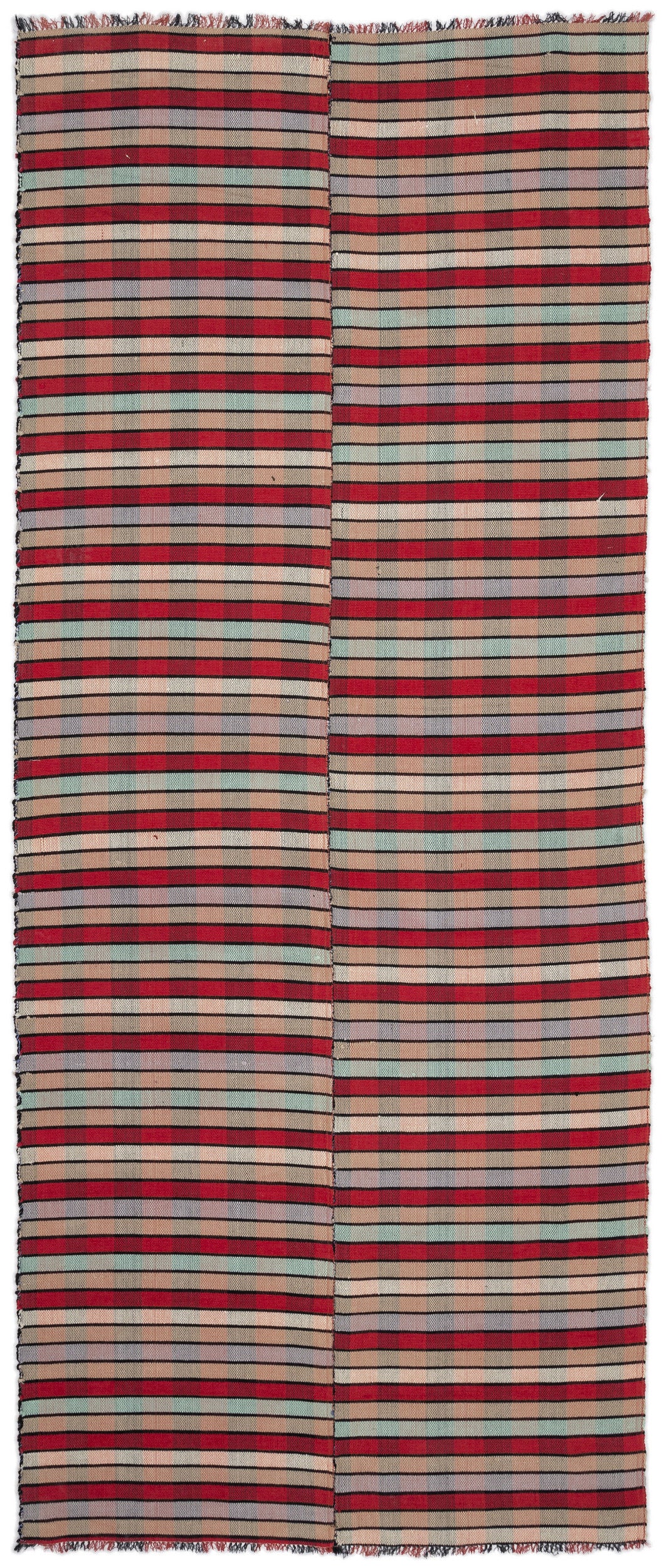 Chaput Over Dyed Kilim Rug 4'4'' x 10'5'' ft 132 x 318 cm