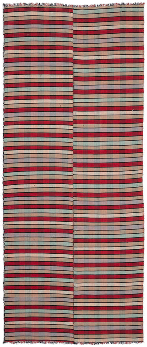 Chaput Over Dyed Kilim Rug 4'4'' x 10'5'' ft 132 x 318 cm