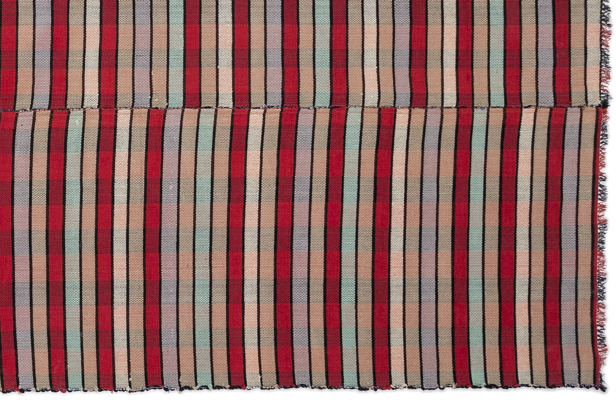 Chaput Over Dyed Kilim Rug 4&#39;4&#39;&#39; x 10&#39;5&#39;&#39; ft 132 x 318 cm