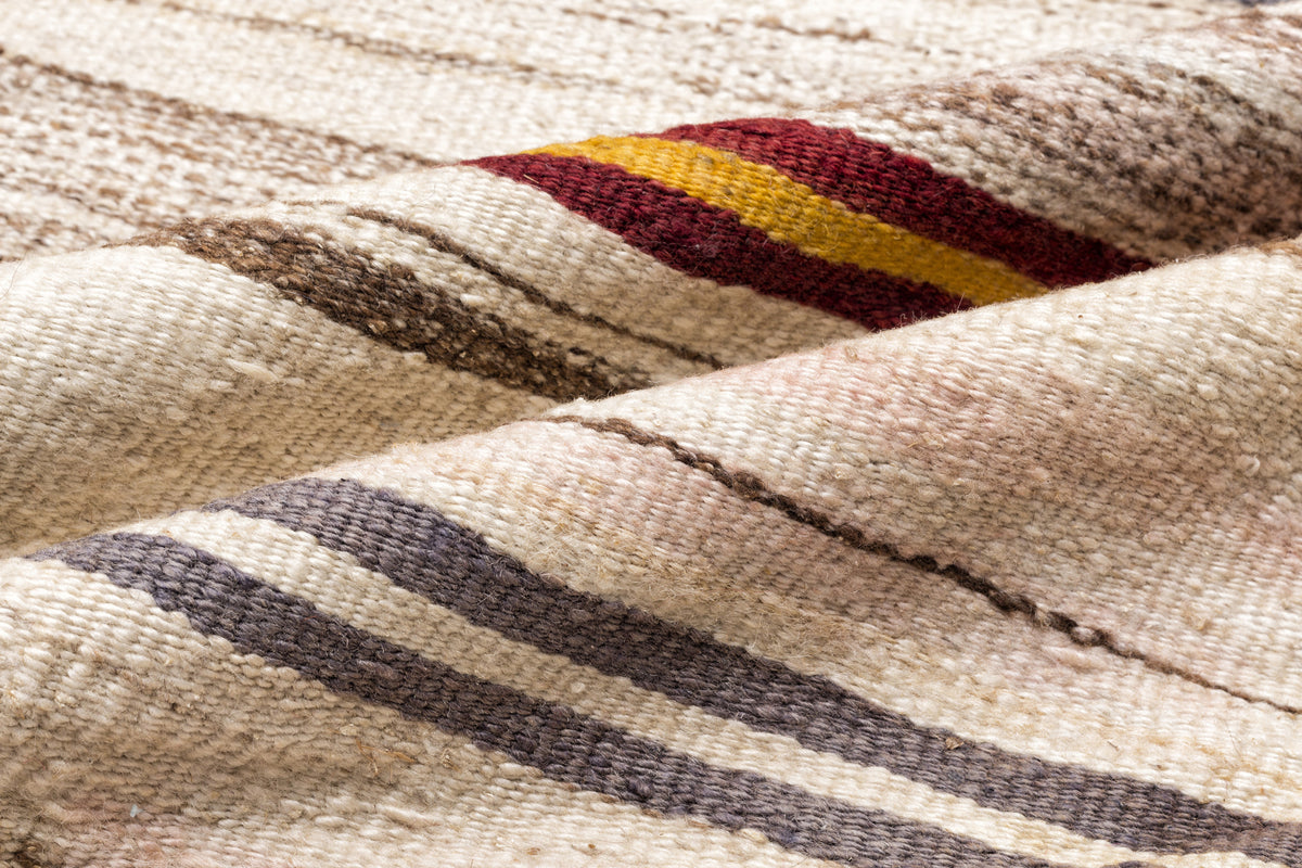 Chaput Over Dyed Kilim Rug 6&#39;7&#39;&#39; x 13&#39;11&#39;&#39; ft 200 x 425 cm