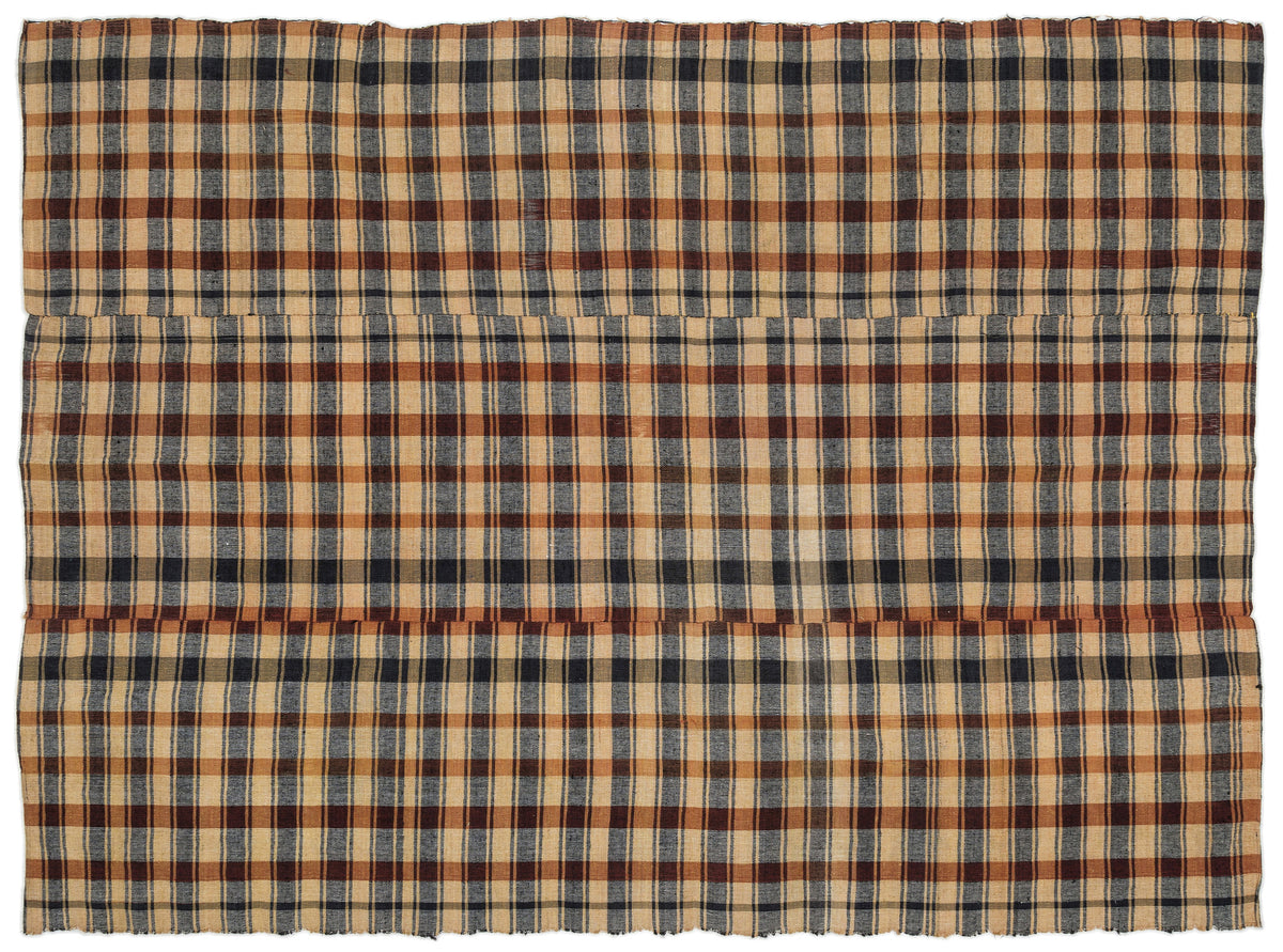 Chaput Over Dyed Kilim Rug 6&#39;4&#39;&#39; x 8&#39;10&#39;&#39; ft 192 x 270 cm