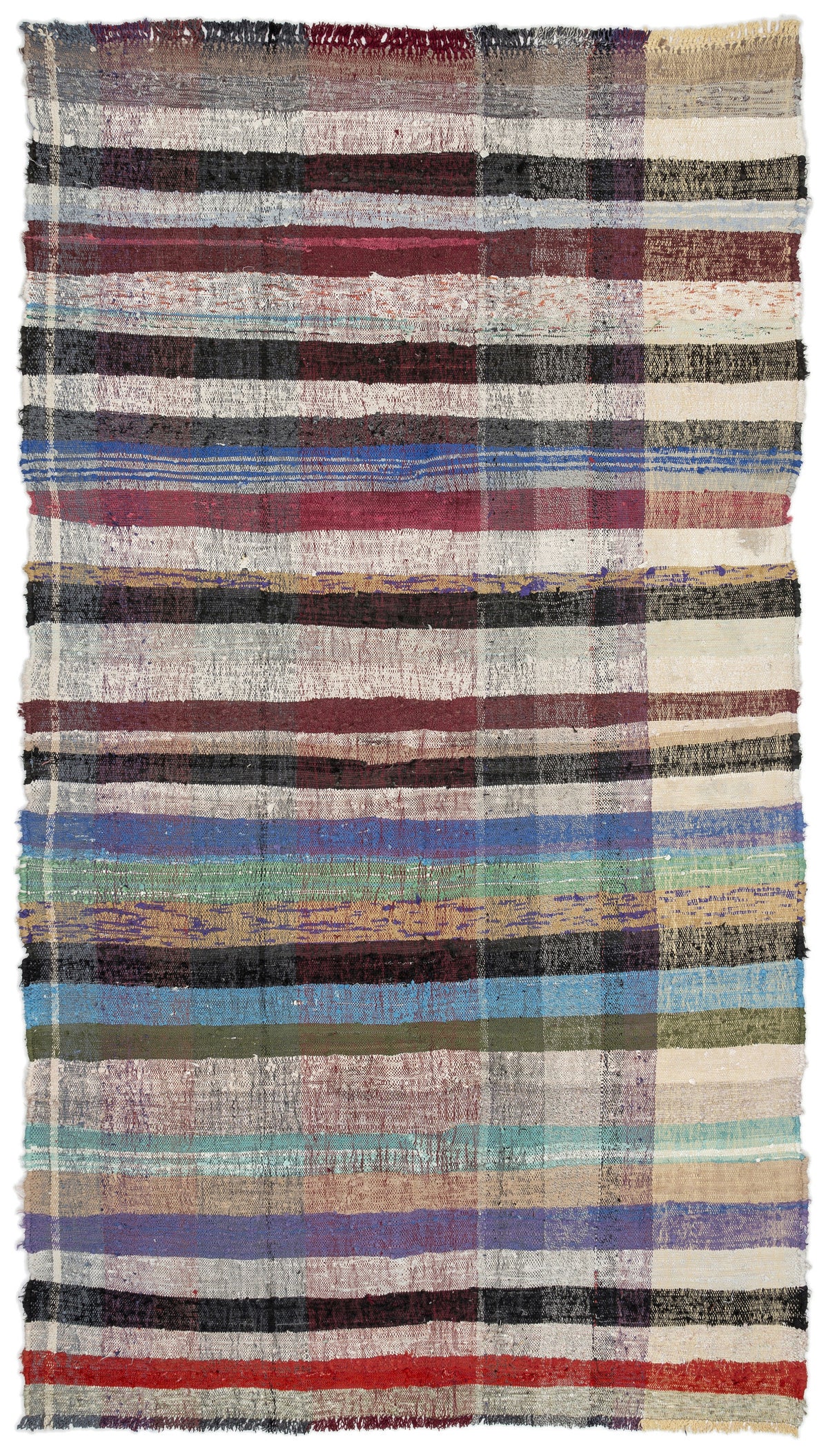 Chaput Over Dyed Kilim Rug 5&#39;5&#39;&#39; x 10&#39;2&#39;&#39; ft 165 x 311 cm