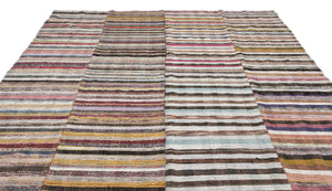 Chaput Over Dyed Kilim Rug 8'9'' x 10'7'' ft 267 x 323 cm