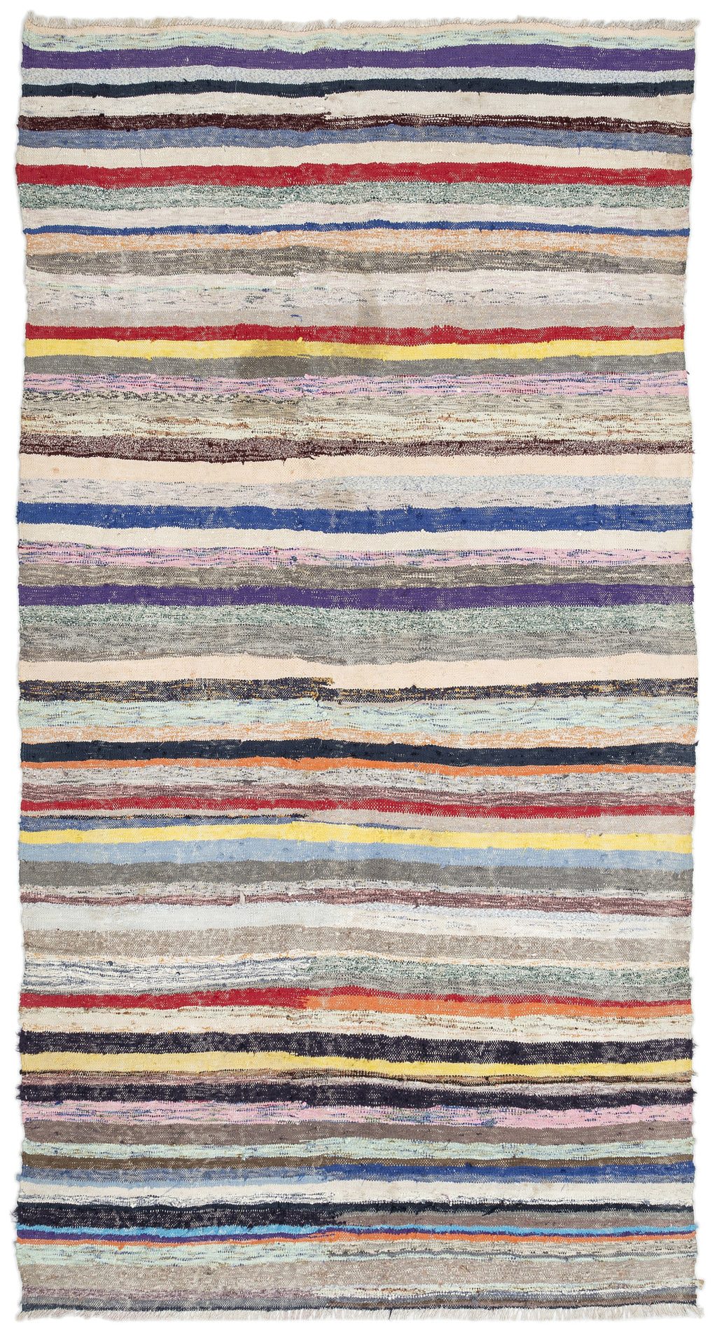Chaput Over Dyed Kilim Rug 5'2'' x 9'7'' ft 158 x 292 cm