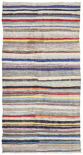 Chaput Over Dyed Kilim Rug 5'2'' x 9'7'' ft 158 x 292 cm