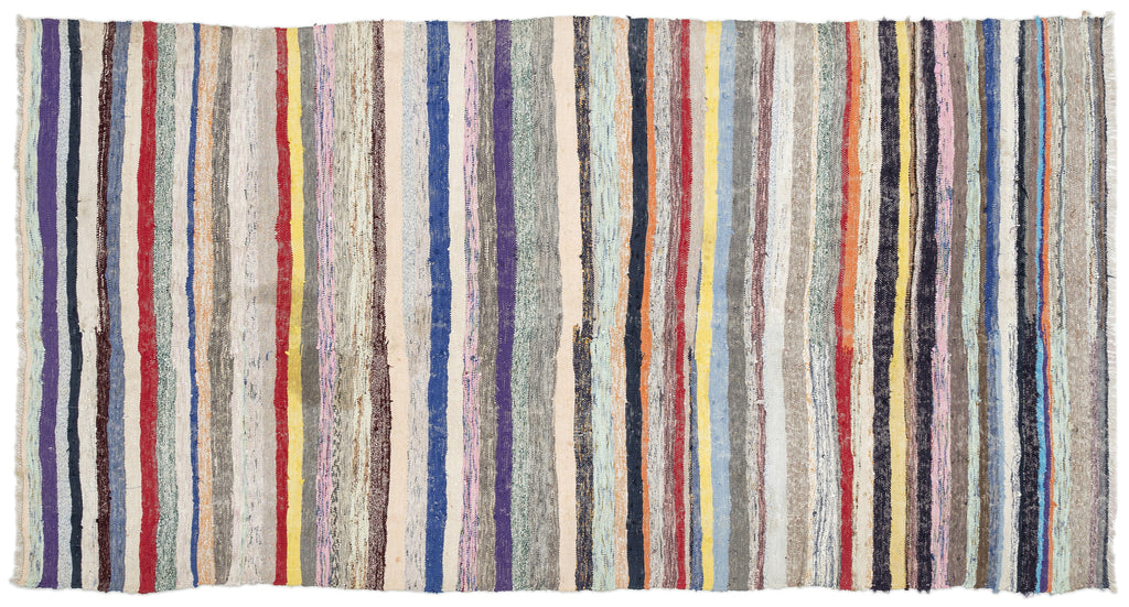 Chaput Over Dyed Kilim Rug 5'2'' x 9'7'' ft 158 x 292 cm