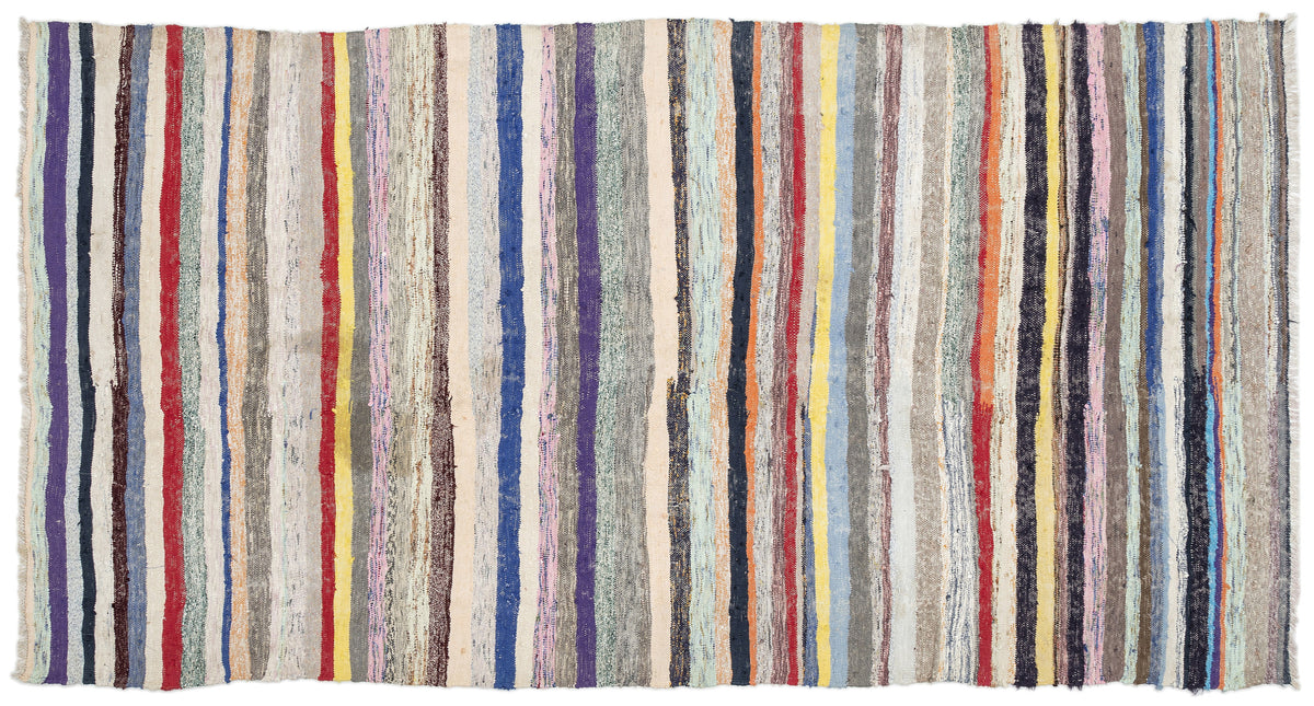 Chaput Over Dyed Kilim Rug 5&#39;2&#39;&#39; x 9&#39;7&#39;&#39; ft 158 x 292 cm