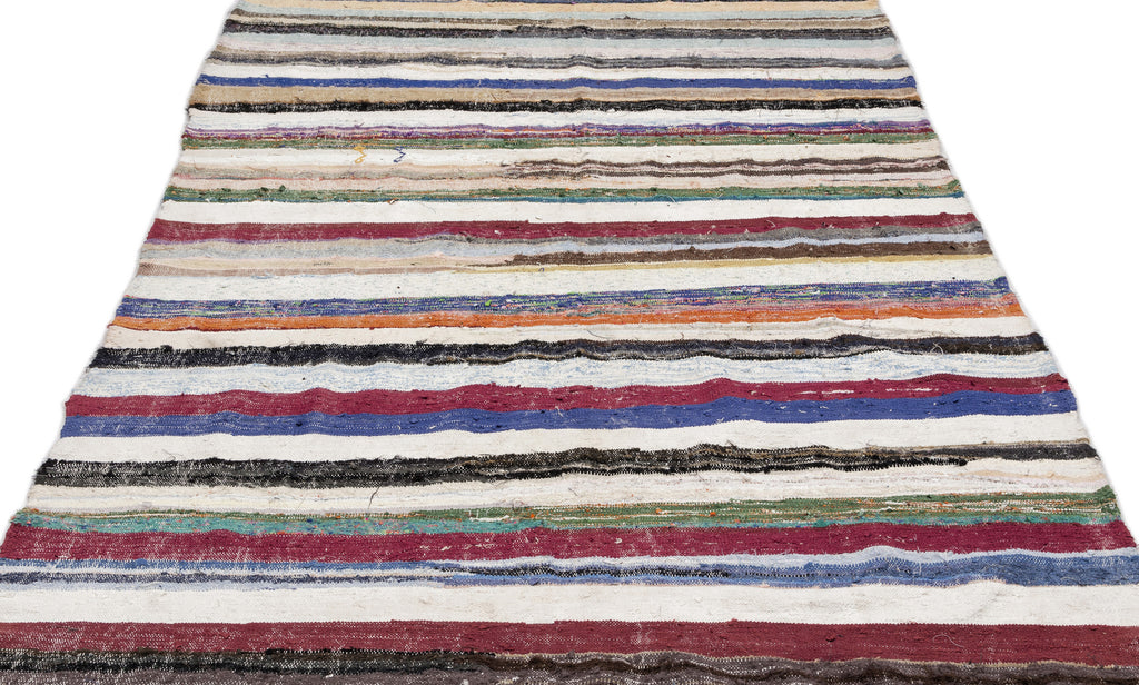 Chaput Over Dyed Kilim Rug 4'10'' x 8'2'' ft 148 x 250 cm