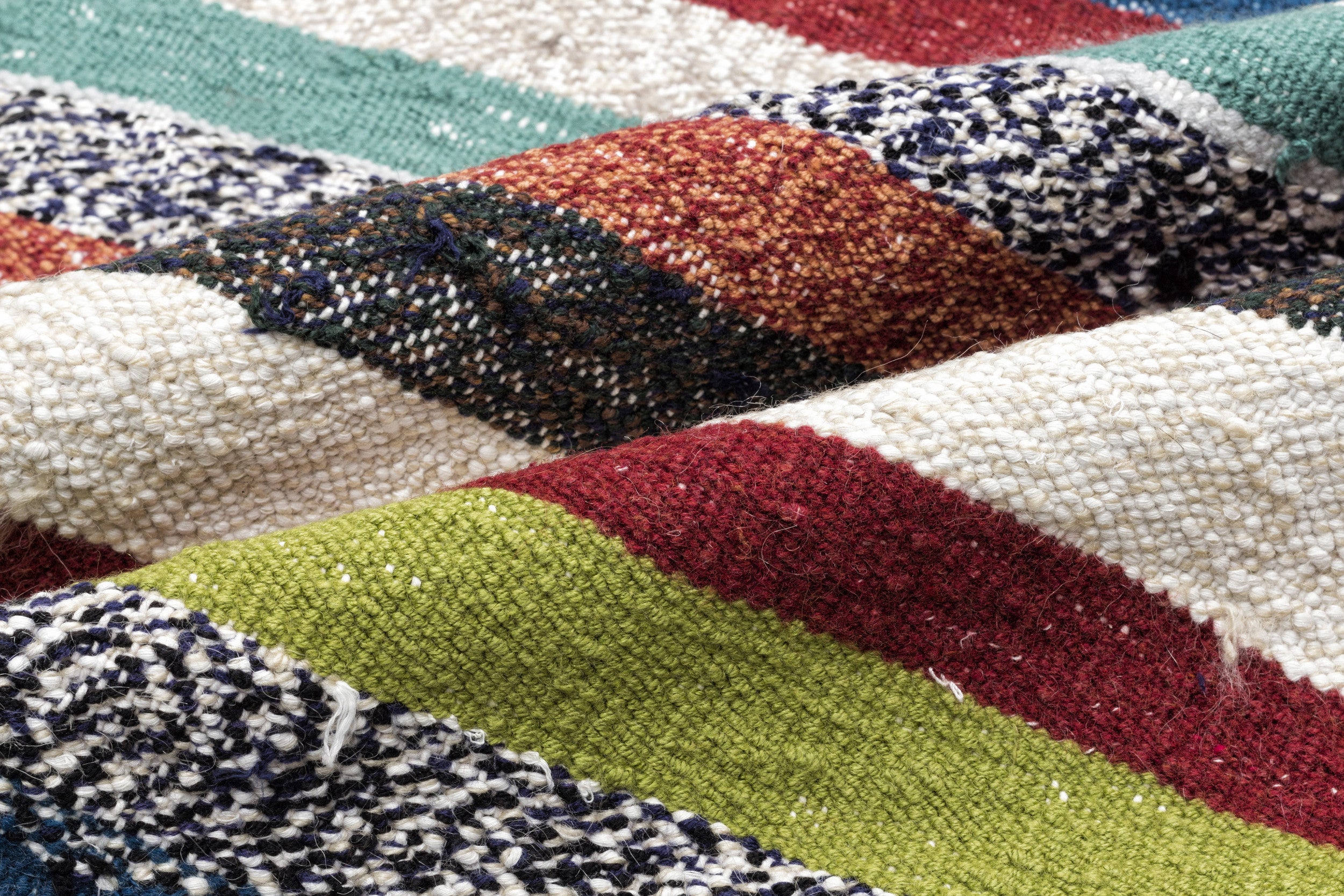 Chaput Over Dyed Kilim Rug 3'1'' x 12'9'' ft 95 x 388 cm