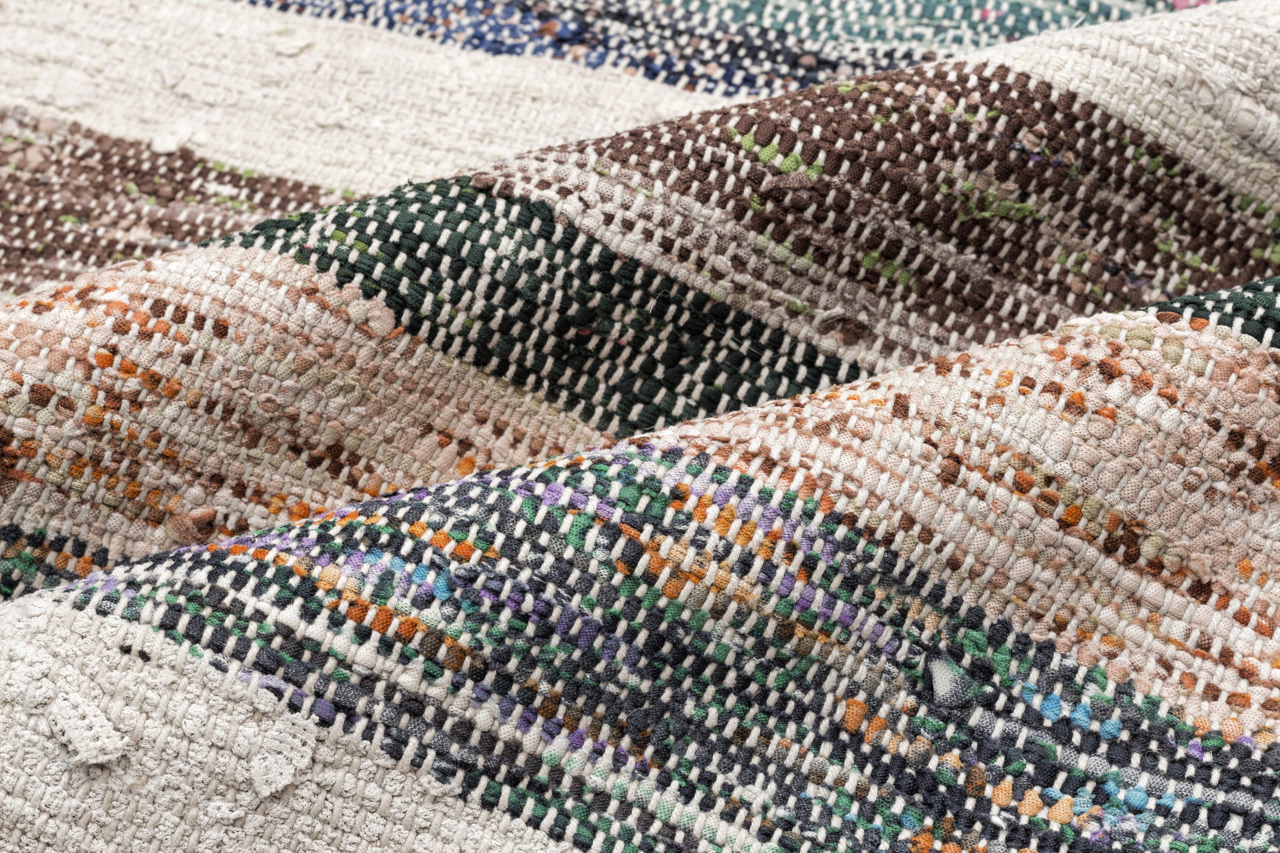 Chaput Over Dyed Kilim Rug 3'3'' x 9'11'' ft 100 x 303 cm