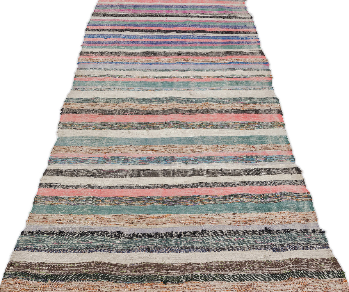 Chaput Over Dyed Kilim Rug 3&#39;3&#39;&#39; x 9&#39;11&#39;&#39; ft 100 x 303 cm