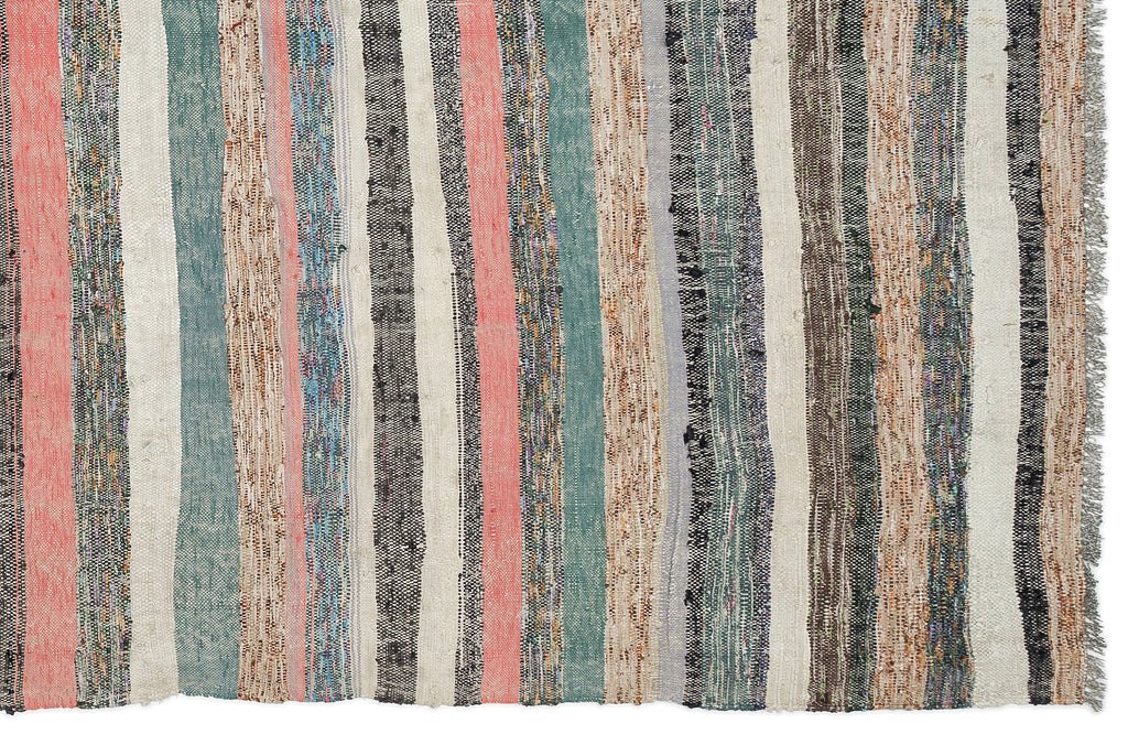 Chaput Over Dyed Kilim Rug 3'3'' x 9'11'' ft 100 x 303 cm