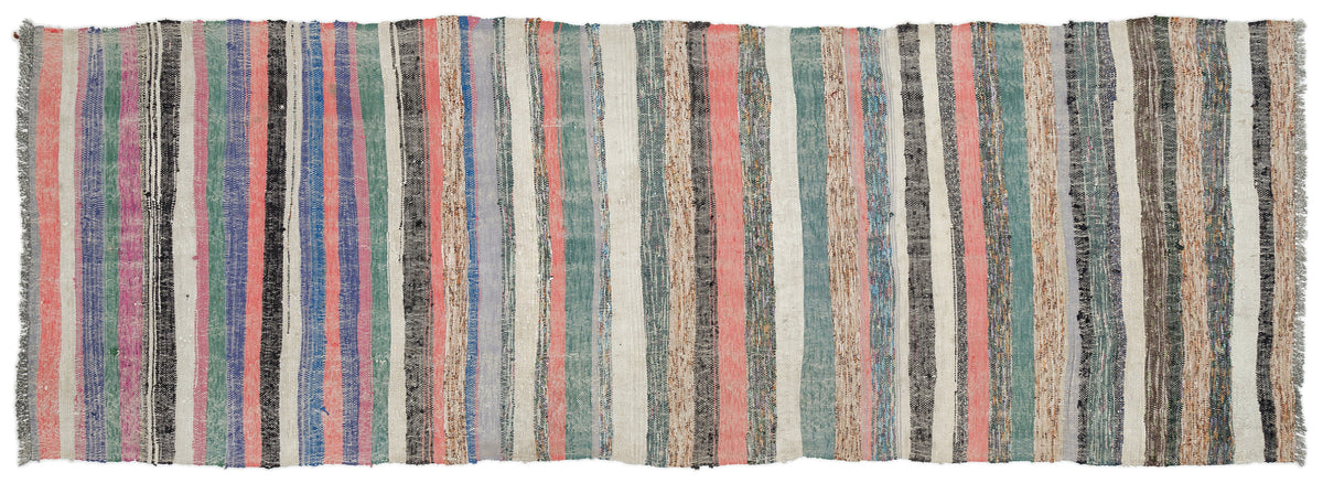 Chaput Over Dyed Kilim Rug 3&#39;3&#39;&#39; x 9&#39;11&#39;&#39; ft 100 x 303 cm