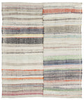 Chaput Over Dyed Kilim Rug 6'9'' x 8'2'' ft 206 x 248 cm