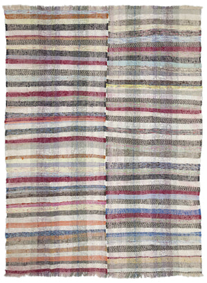 Chaput Over Dyed Kilim Rug 6'9'' x 9'0'' ft 207 x 275 cm