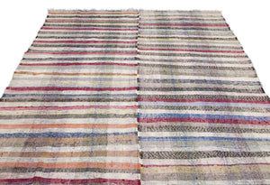 Chaput Over Dyed Kilim Rug 6'9'' x 9'0'' ft 207 x 275 cm