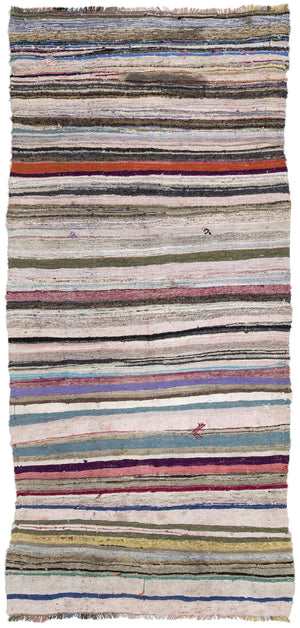 Chaput Over Dyed Kilim Rug 4'9'' x 10'8'' ft 145 x 326 cm