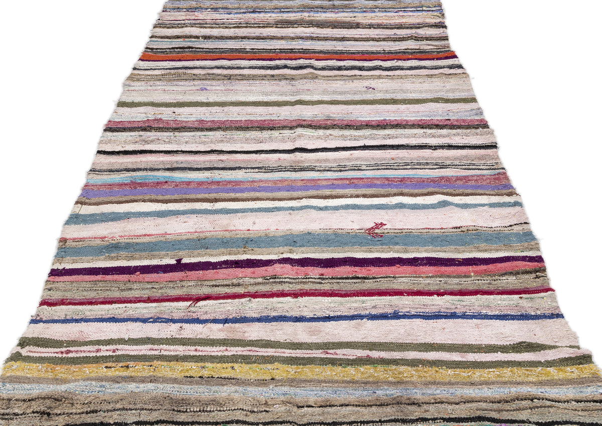 Chaput Over Dyed Kilim Rug 4&#39;9&#39;&#39; x 10&#39;8&#39;&#39; ft 145 x 326 cm