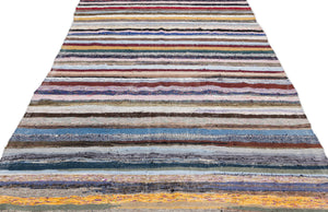 Chaput Over Dyed Kilim Rug 6'4'' x 10'12'' ft 194 x 335 cm