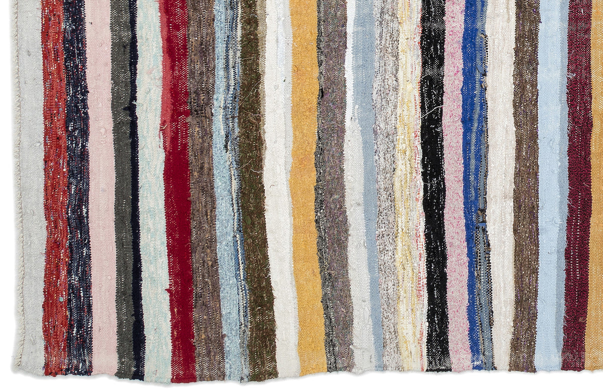 Chaput Over Dyed Kilim Rug 6&#39;4&#39;&#39; x 10&#39;12&#39;&#39; ft 194 x 335 cm