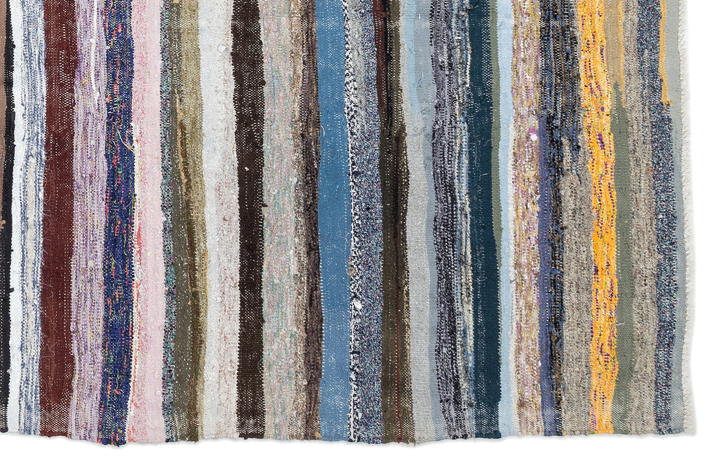 Chaput Over Dyed Kilim Rug 6'4'' x 10'12'' ft 194 x 335 cm