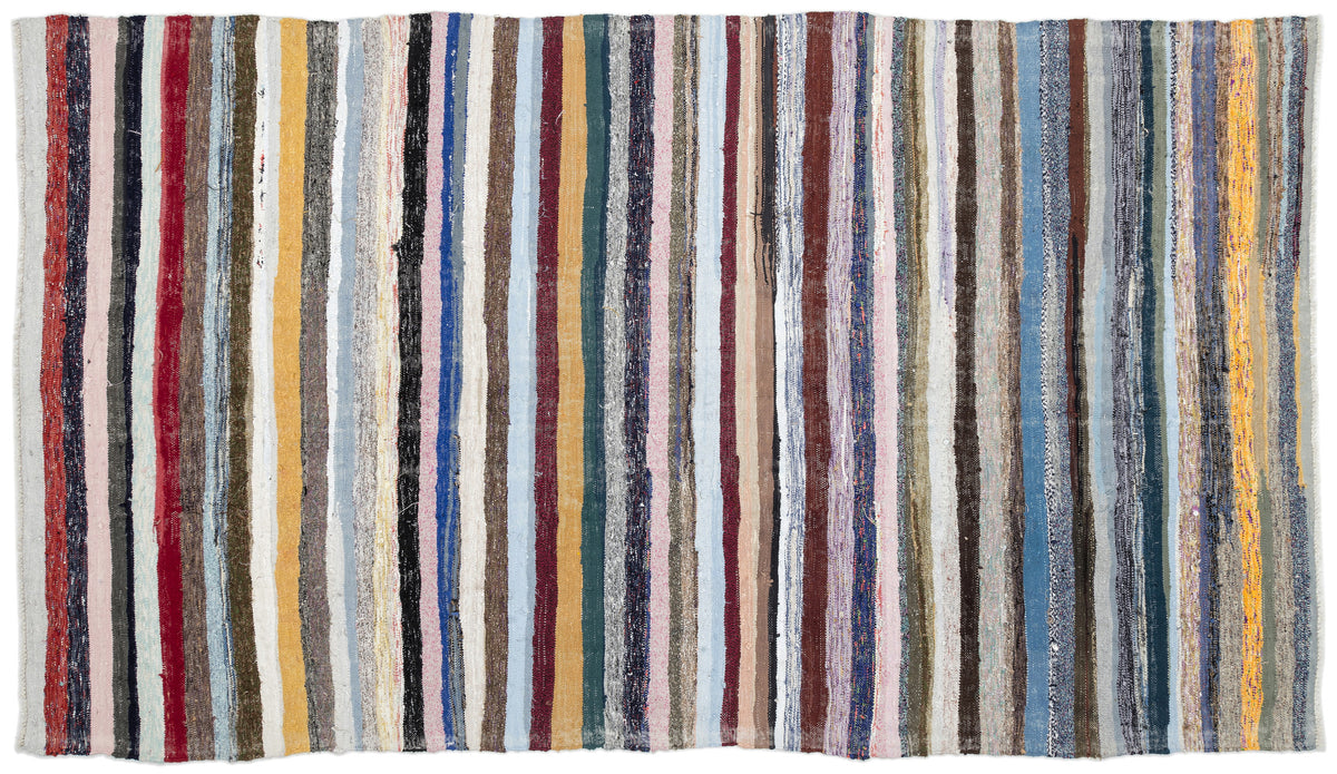 Chaput Over Dyed Kilim Rug 6&#39;4&#39;&#39; x 10&#39;12&#39;&#39; ft 194 x 335 cm