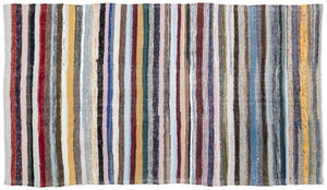 Chaput Over Dyed Kilim Rug 6'4'' x 10'12'' ft 194 x 335 cm