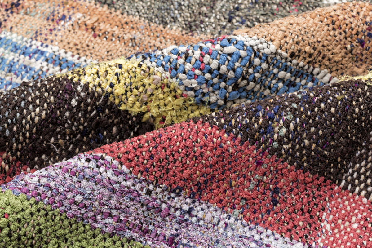 Chaput Over Dyed Kilim Rug 6&#39;5&#39;&#39; x 7&#39;9&#39;&#39; ft 196 x 237 cm