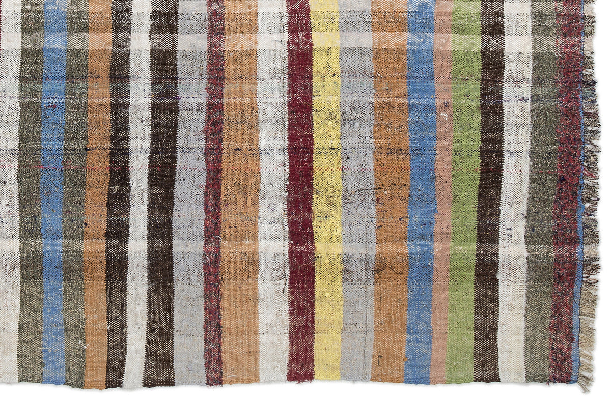 Chaput Over Dyed Kilim Rug 6&#39;5&#39;&#39; x 7&#39;9&#39;&#39; ft 196 x 237 cm