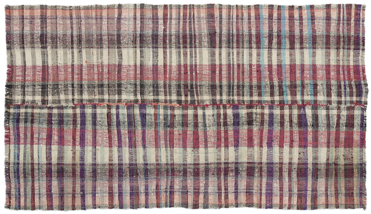 Chaput Over Dyed Kilim Rug 4&#39;8&#39;&#39; x 8&#39;1&#39;&#39; ft 141 x 247 cm