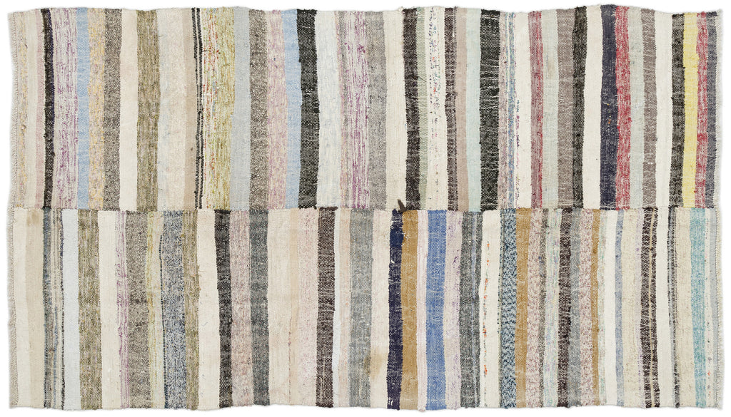 Chaput Over Dyed Kilim Rug 5'2'' x 9'4'' ft 158 x 285 cm