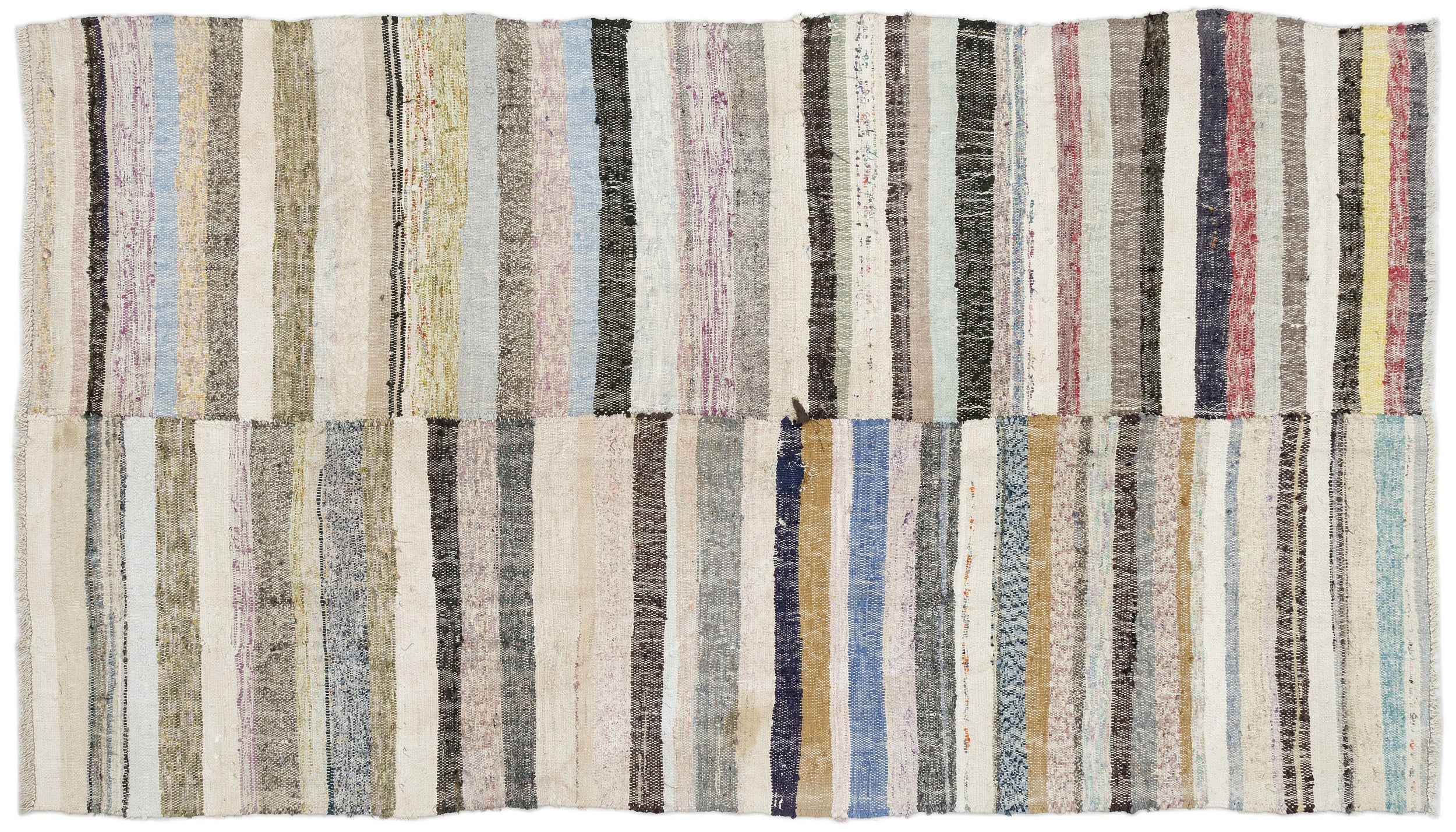 Chaput Over Dyed Kilim Rug 5'2'' x 9'4'' ft 158 x 285 cm