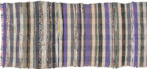 Chaput Over Dyed Kilim Rug 2'2'' x 7'1'' ft 65 x 216 cm