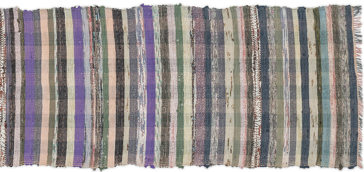 Chaput Over Dyed Kilim Rug 2&#39;2&#39;&#39; x 7&#39;1&#39;&#39; ft 65 x 216 cm