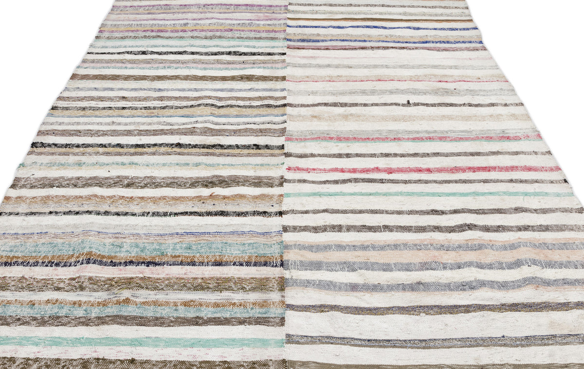 Chaput Over Dyed Kilim Rug 6&#39;3&#39;&#39; x 9&#39;2&#39;&#39; ft 191 x 280 cm