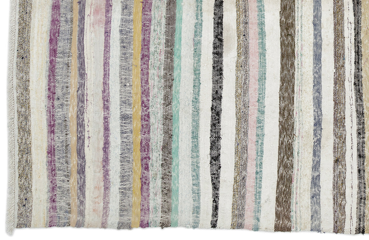 Chaput Over Dyed Kilim Rug 6&#39;3&#39;&#39; x 9&#39;2&#39;&#39; ft 191 x 280 cm