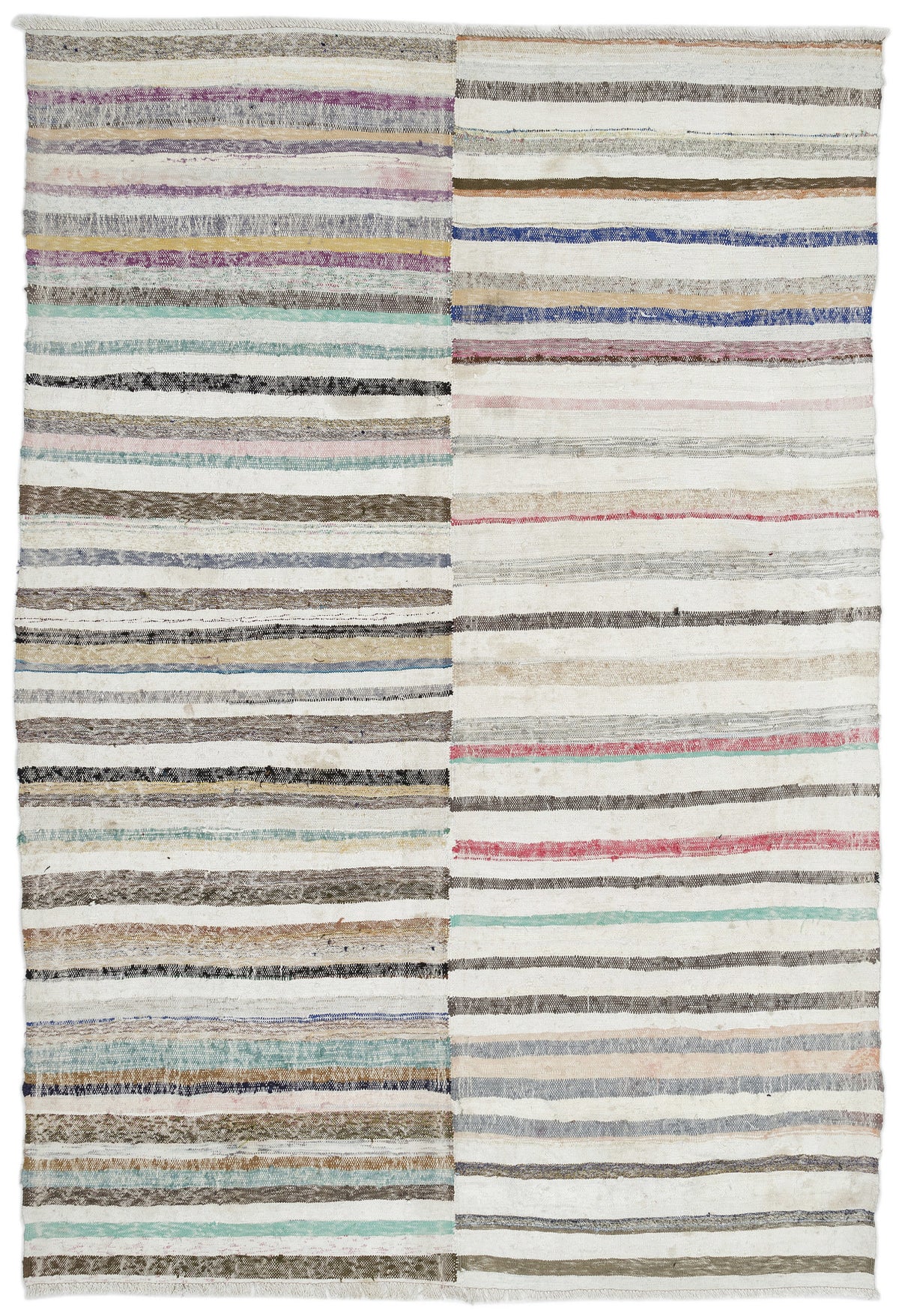 Chaput Over Dyed Kilim Rug 6&#39;3&#39;&#39; x 9&#39;2&#39;&#39; ft 191 x 280 cm
