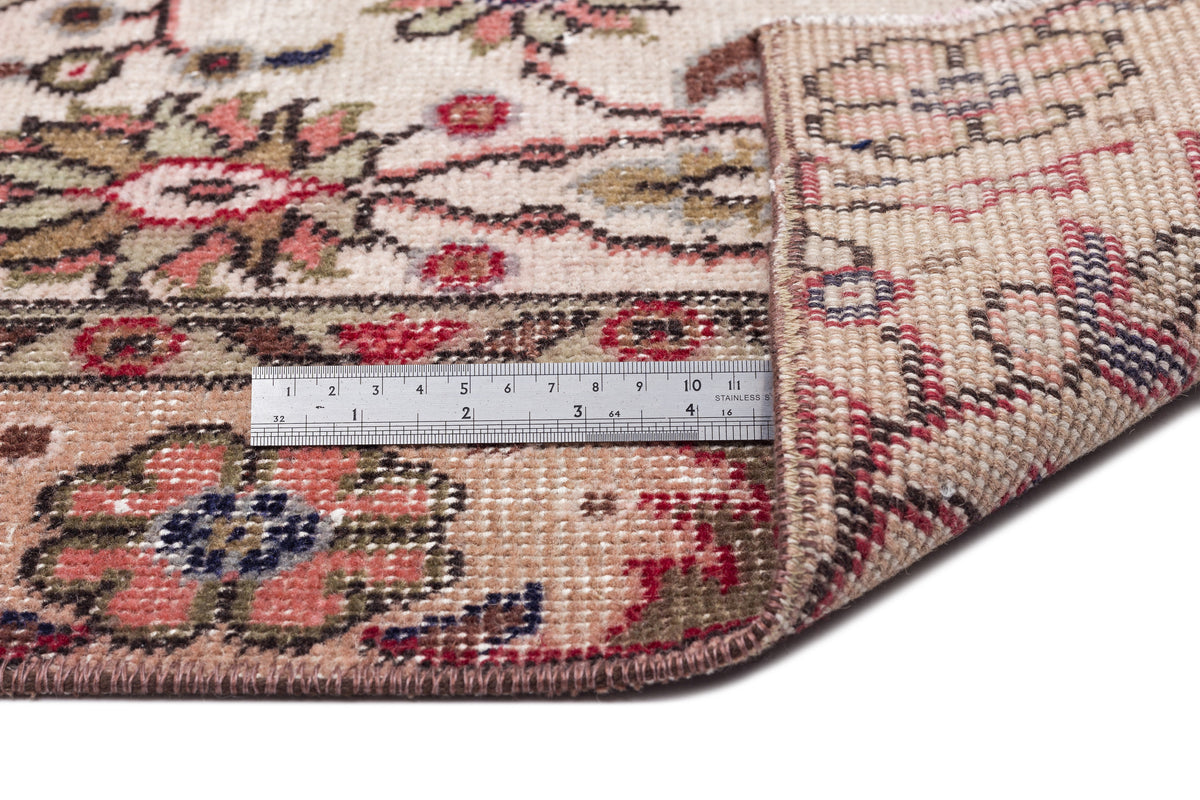 Naturel Over Dyed Vintage Rug 5&#39;3&#39;&#39; x 9&#39;4&#39;&#39; ft 159 x 285 cm