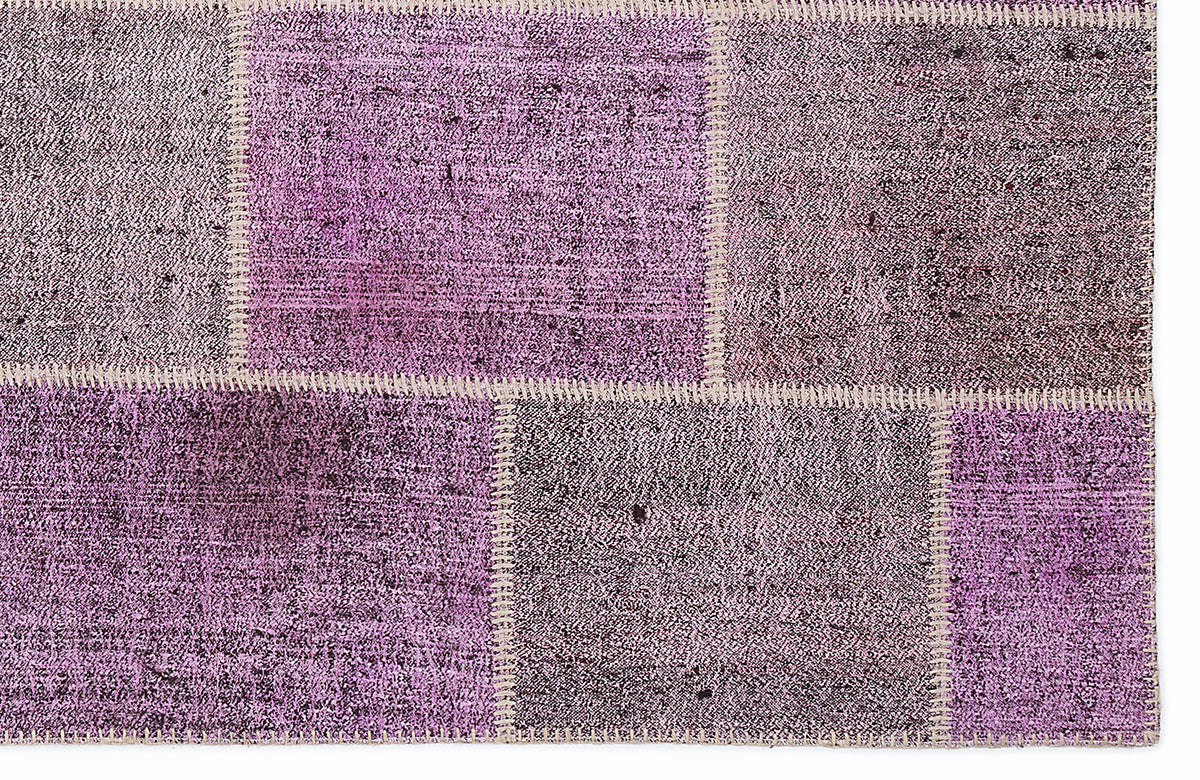 Mixed Over Dyed Kilim Patchwork Unique Rug 5&#39;3&#39;&#39; x 7&#39;7&#39;&#39; ft 160 x 230 cm