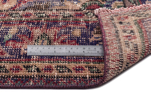 Naturel Over Dyed Vintage Rug 6'0'' x 9'2'' ft 184 x 280 cm